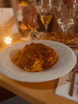 Spaghetti met huisgemaakte ragu